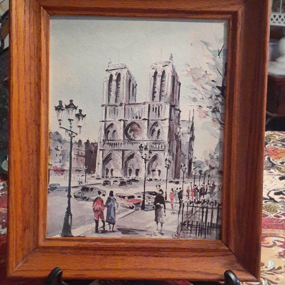 NOTRE DAME LITHOGRAPH